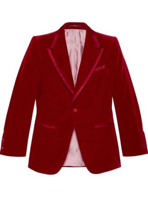 gucci mens velvet blazer|farfetch Gucci blazers.